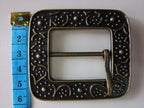 Sparrow Captain Cosplay Baldric Belt & Buckle - Synthetic Leather Prop