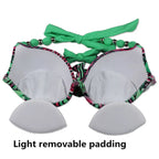 EONAR Women Bikini Offer Combined Size Swimsuit Push Up Bikini Sets Brazilian Bathing Suits Plus Size Swimwear Female XXL SS69