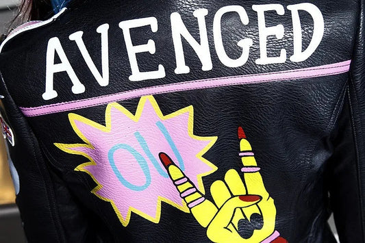 6XL Fashion Autumn Women Punk Heavy Metal Street Short Leather Jacket Black Zipper Rivet Long Sleeve Motorcycle coat W1525 SS69