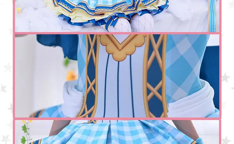 Lovelive Flower Bouquet Cosplay Nico Kotori Tojo Maki Eli Ayase Nozomi Hanayo Lolita Dress Love Live Uniform Cosplay Costume SS69