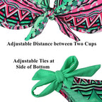 EONAR Women Bikini Offer Combined Size Swimsuit Push Up Bikini Sets Brazilian Bathing Suits Plus Size Swimwear Female XXL SS69