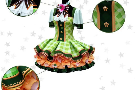 Lovelive Flower Bouquet Cosplay Nico Kotori Tojo Maki Eli Ayase Nozomi Hanayo Lolita Dress Love Live Uniform Cosplay Costume SS69