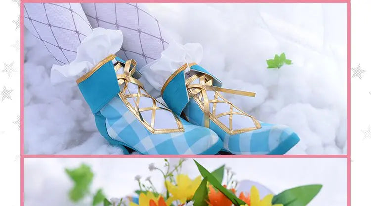 Lovelive Flower Bouquet Cosplay Nico Kotori Tojo Maki Eli Ayase Nozomi Hanayo Lolita Dress Love Live Uniform Cosplay Costume SS69