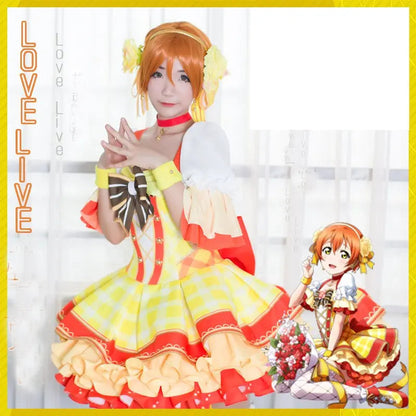 Lovelive Flower Bouquet Cosplay Nico Kotori Tojo Maki Eli Ayase Nozomi Hanayo Lolita Dress Love Live Uniform Cosplay Costume SS69