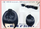 Cosplay Wig Bruno Bucciarati Sticky Finger Short Wig  Anime Synthetic Hair + Wig Cap