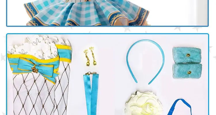 Lovelive Flower Bouquet Cosplay Nico Kotori Tojo Maki Eli Ayase Nozomi Hanayo Lolita Dress Love Live Uniform Cosplay Costume SS69