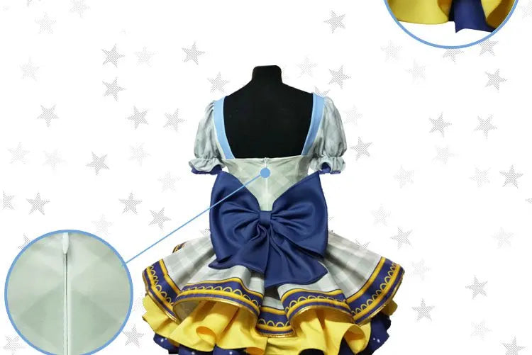 Lovelive Flower Bouquet Cosplay Nico Kotori Tojo Maki Eli Ayase Nozomi Hanayo Lolita Dress Love Live Uniform Cosplay Costume SS69