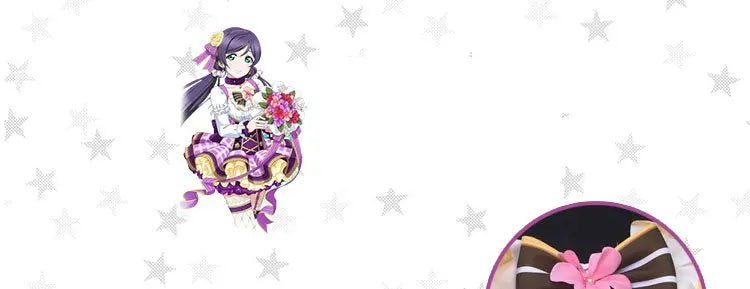 Lovelive Flower Bouquet Cosplay Nico Kotori Tojo Maki Eli Ayase Nozomi Hanayo Lolita Dress Love Live Uniform Cosplay Costume SS69