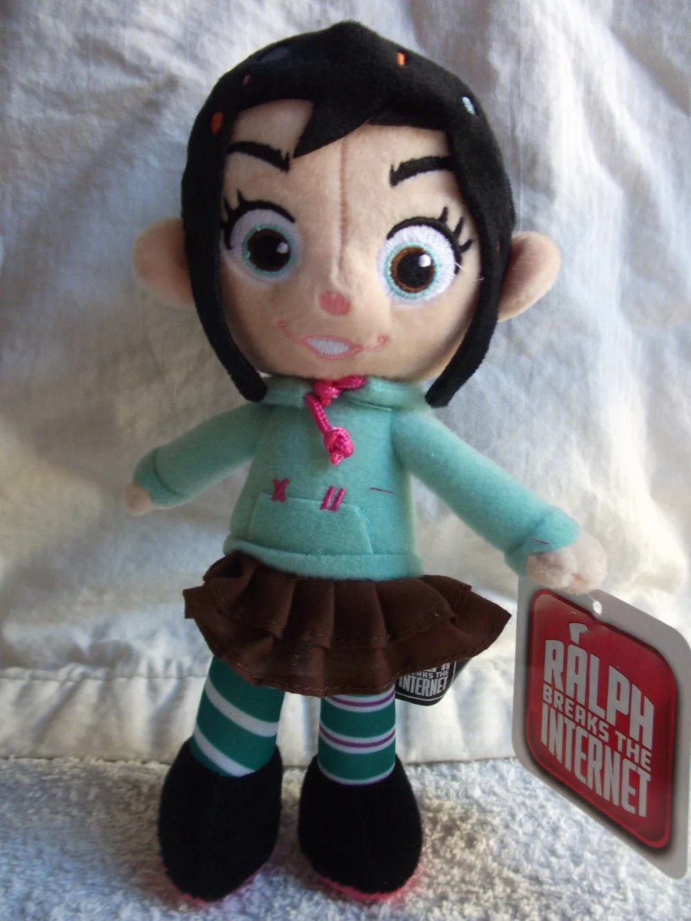 New Wreck-It Ralph RALPH BREAKS THE INTERNET FIX-IT FELIX  Vanellope Yesss Shank Plush toy 50CM