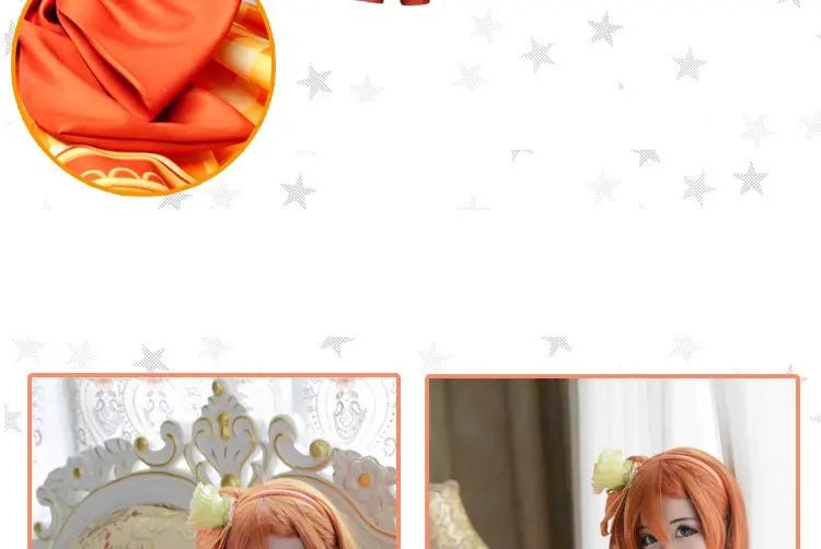 Lovelive Flower Bouquet Cosplay Nico Kotori Tojo Maki Eli Ayase Nozomi Hanayo Lolita Dress Love Live Uniform Cosplay Costume SS69