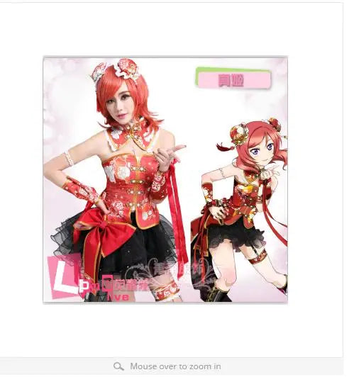 Lovelive Maki Nishikino Minami Kotori Awaken Love Live Cosplay Cheongsam hanayo qipao unisex yazawa eli uniforme sexy SS69
