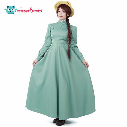 Miccostumes Women's Dress Sophie dress Cosplay Women Halloween Costume Long Dress SS69
