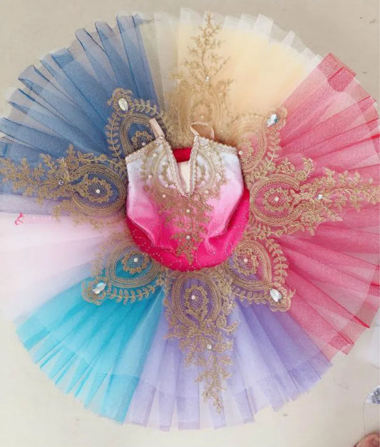 Professional Platter Tutu Black White Red Ballet Dance Costume For Women Tutu Ballet Adult Ballet Dance Skirt With Underwear - SS69