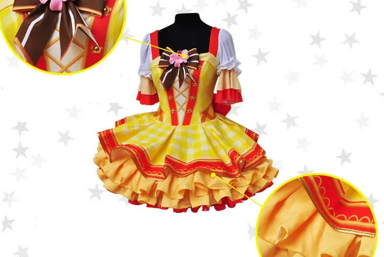 Lovelive Flower Bouquet Cosplay Nico Kotori Tojo Maki Eli Ayase Nozomi Hanayo Lolita Dress Love Live Uniform Cosplay Costume SS69