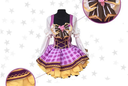 Lovelive Flower Bouquet Cosplay Nico Kotori Tojo Maki Eli Ayase Nozomi Hanayo Lolita Dress Love Live Uniform Cosplay Costume SS69