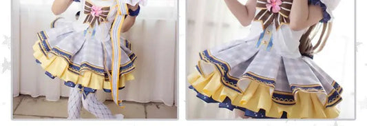 Lovelive Flower Bouquet Cosplay Nico Kotori Tojo Maki Eli Ayase Nozomi Hanayo Lolita Dress Love Live Uniform Cosplay Costume SS69