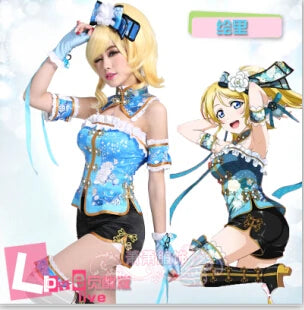 Lovelive Maki Nishikino Minami Kotori Awaken Love Live Cosplay Cheongsam hanayo qipao unisex yazawa eli uniforme sexy SS69 93.69 Style 3 / XL / Love live