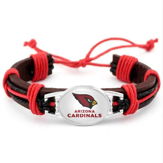 32 NFL Major League Football National Football League Leather Bracelet-Explosive Fashion Accessory