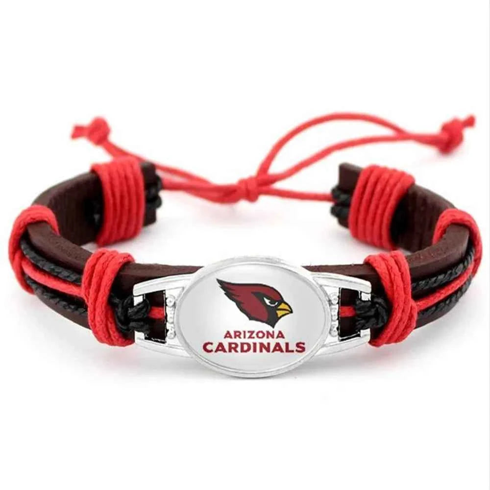 32 NFL Major League Football National Football League Leather Bracelet-Explosive Fashion Accessory