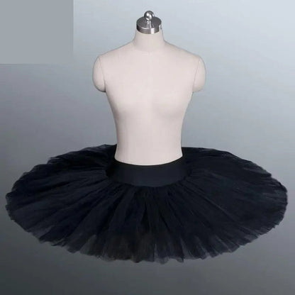 Professional Platter Tutu Black White Red Ballet Dance Costume For Women Tutu Ballet Adult Ballet Dance Skirt With Underwear SS69
