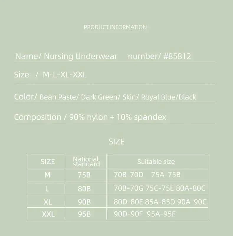 Wireless Front Open Nursing Bra Soft Lace Breathable Seamless Maternity Breastfeeding Bras Maternal Support For Pregnant Women