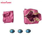 Miccostumes Giorno Giovanna Golden Wind Cosplay Costume PU Leather