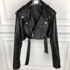 GO BALLISTIC Women's Sheepskin Leather Jacket - Short, Colorful
