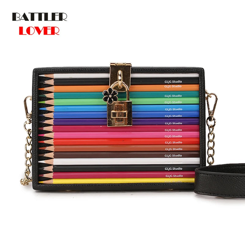European Brand Design Chain Motorcycle Bags Women Clothing Shoulder Rivet Zipper Jacket Bag Messenger Bag Women Leather Handbags