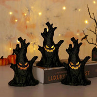 Halloween Decoration Ghost Tree Led Night Glow Ghost Lantern Ghost - SS69