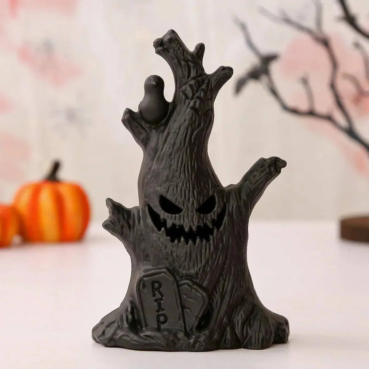 Halloween Decoration Ghost Tree Led Night Glow Ghost Lantern Ghost - SS69