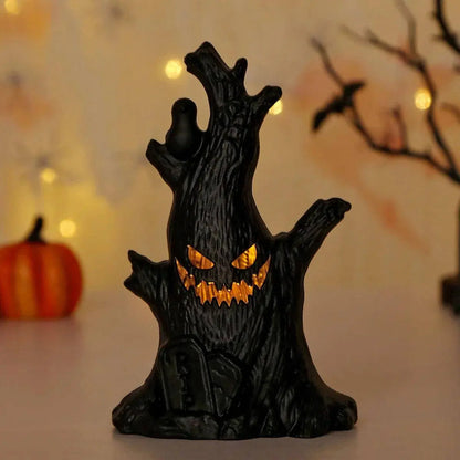 Halloween Decoration Ghost Tree Led Night Glow Ghost Lantern Ghost - SS69