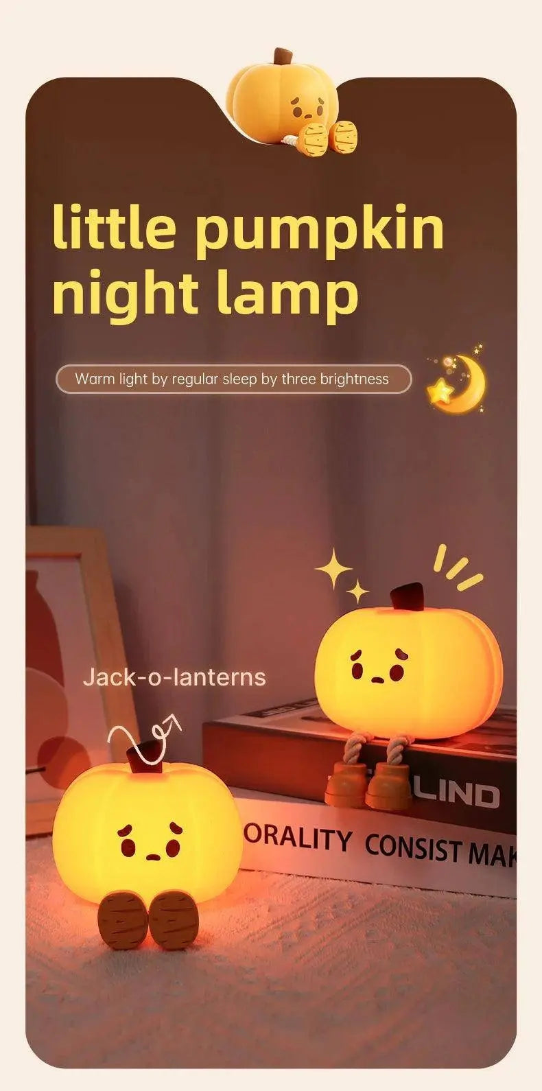 Halloween Led Night Light Silicone Table Lamp Mushroom Pumpkin Ghost Cute Cartoon Kid Birthday Gifts Nursery Bedroom Nightlight SS69