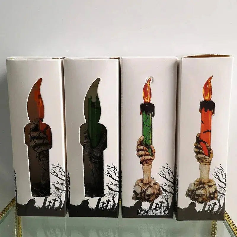 Halloween Skeletons Ghost Party Candles Pumpkin Party Happy Halloween - SS69