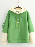 Harajuku Kawaii Hoodies Anime Cotton Fleece Sweatshirt  Hooded - SS69