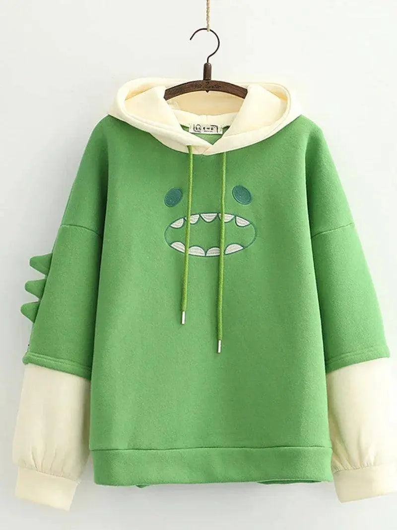 Harajuku Kawaii Hoodies Anime Cotton Fleece Sweatshirt  Hooded - SS69
