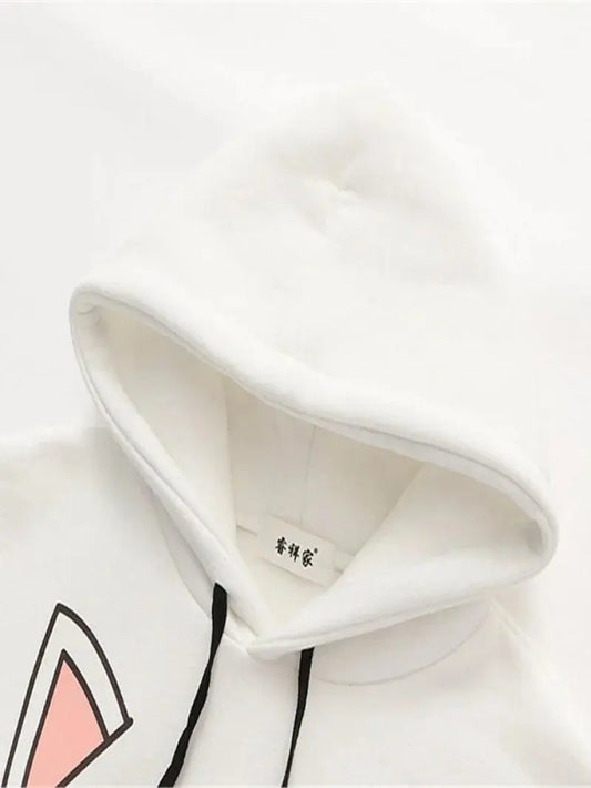 Harajuku Kawaii Hoodies Anime Cotton Fleece Sweatshirt  Hooded - SS69