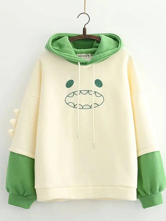 Harajuku Kawaii Hoodies Anime Cotton Fleece Sweatshirt  Hooded - SS69