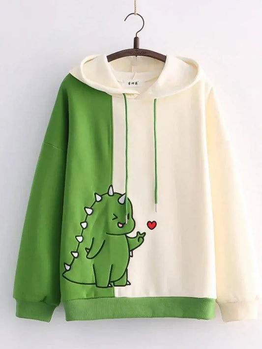 Harajuku Kawaii Hoodies Anime Cotton Fleece Sweatshirt  Hooded - SS69