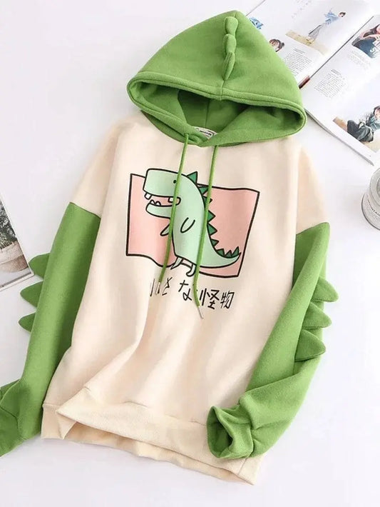 Harajuku Kawaii Hoodies Anime Cotton Fleece Sweatshirt  Hooded - SS69