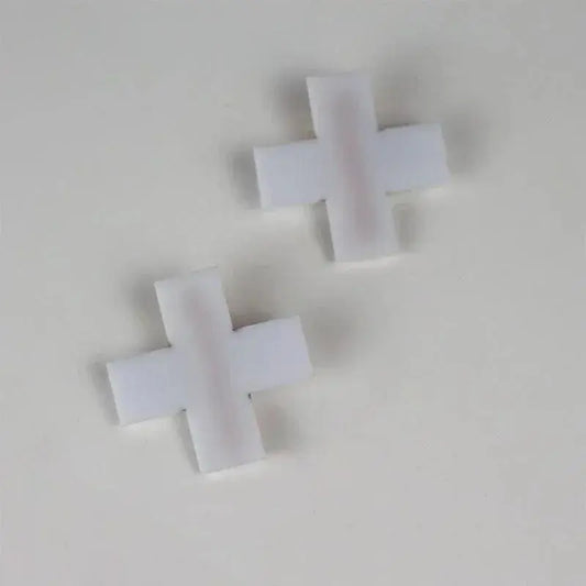 Harajuku Punk Gothic Trendy Diablo Red Cross Hair Clip Medical Creative Cool Lolita Spicy Girls Y2k Accessories Womens pins SS69