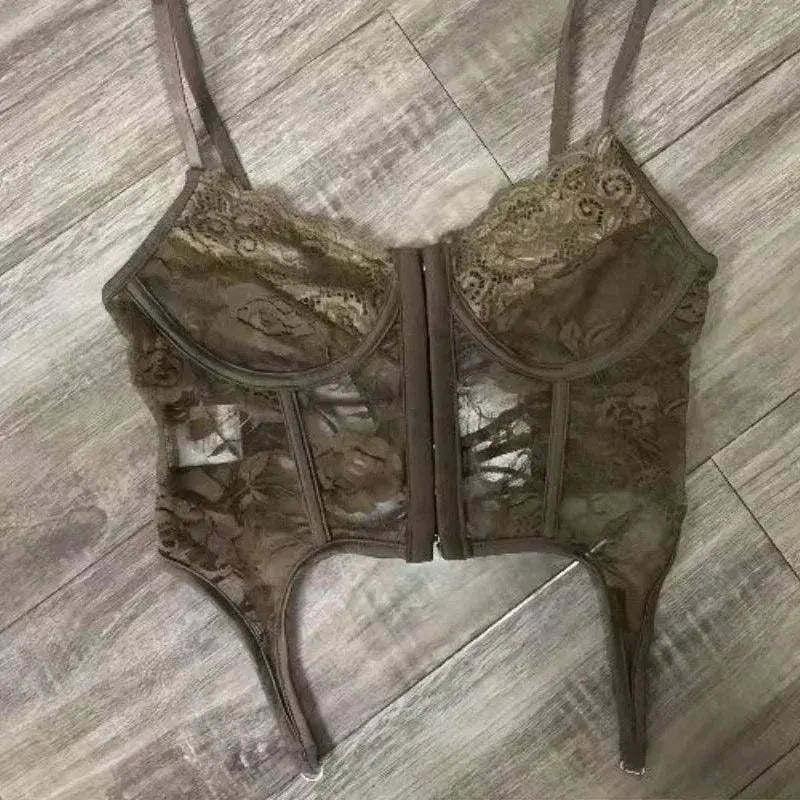 Harajuku Vintage Fashion 3 Piece Set Woman Short Cardigan + Slim Vest + Y2k E-Girl High Waist Skirt Hot Girls Korean Style Suit SS69 20.69 Only Vest / XS