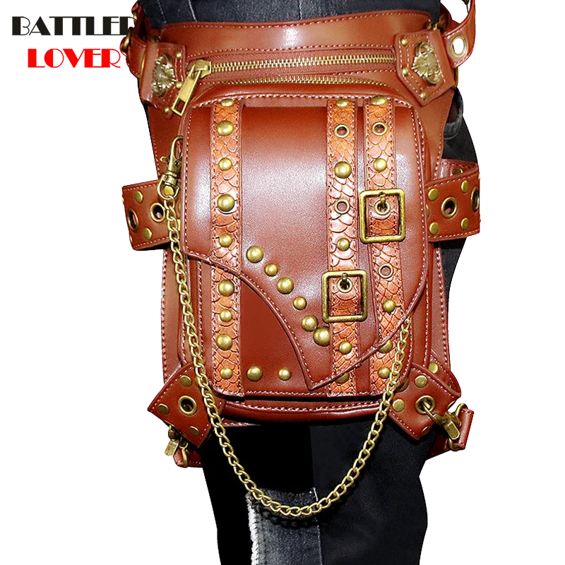 European Brand Design Chain Motorcycle Bags Women Clothing Shoulder Rivet Zipper Jacket Bag Messenger Bag Women Leather Handbags