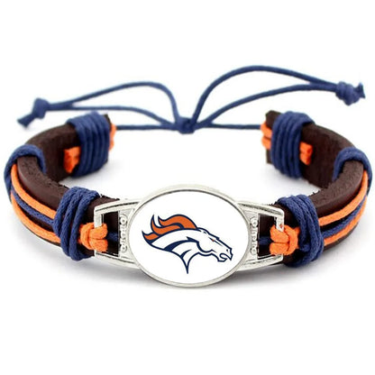 32 NFL Major League Football National Football League Leather Bracelet-Explosive Fashion Accessory