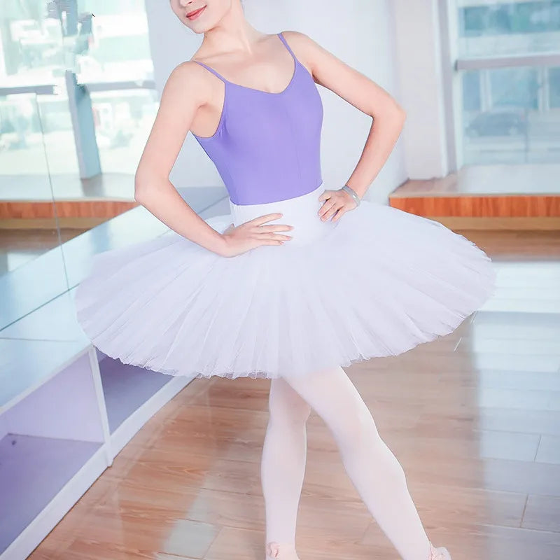 Professional Platter Tutu Black White Red Ballet Dance Costume For Women Tutu Ballet Adult Ballet Dance Skirt With Underwear - SS69