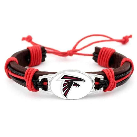 32 NFL Major League Football National Football League Leather Bracelet-Explosive Fashion Accessory