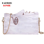 European Brand Design Chain Motorcycle Bags Women Clothing Shoulder Rivet Zipper Jacket Bag Messenger Bag Women Leather Handbags