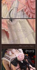 DokiDoki Ciel Phantomhive Cosplay Evening Dress Bustle Costume