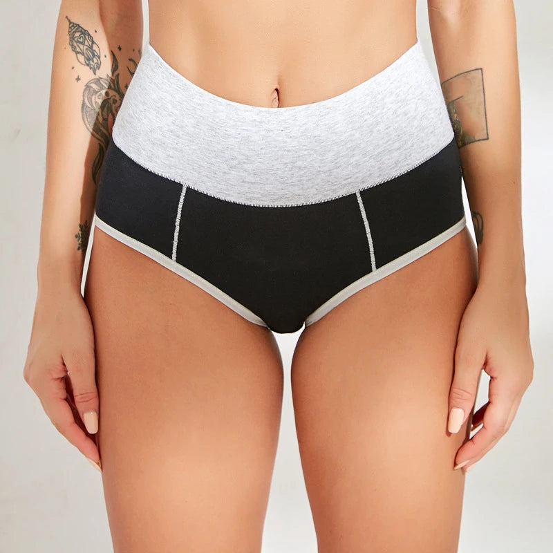 Underwear Women High Waist Woman Panties Cotton Underpants Tighten The Abdomen Panties Women Plus Size XXXXXL Female Underwear SS69