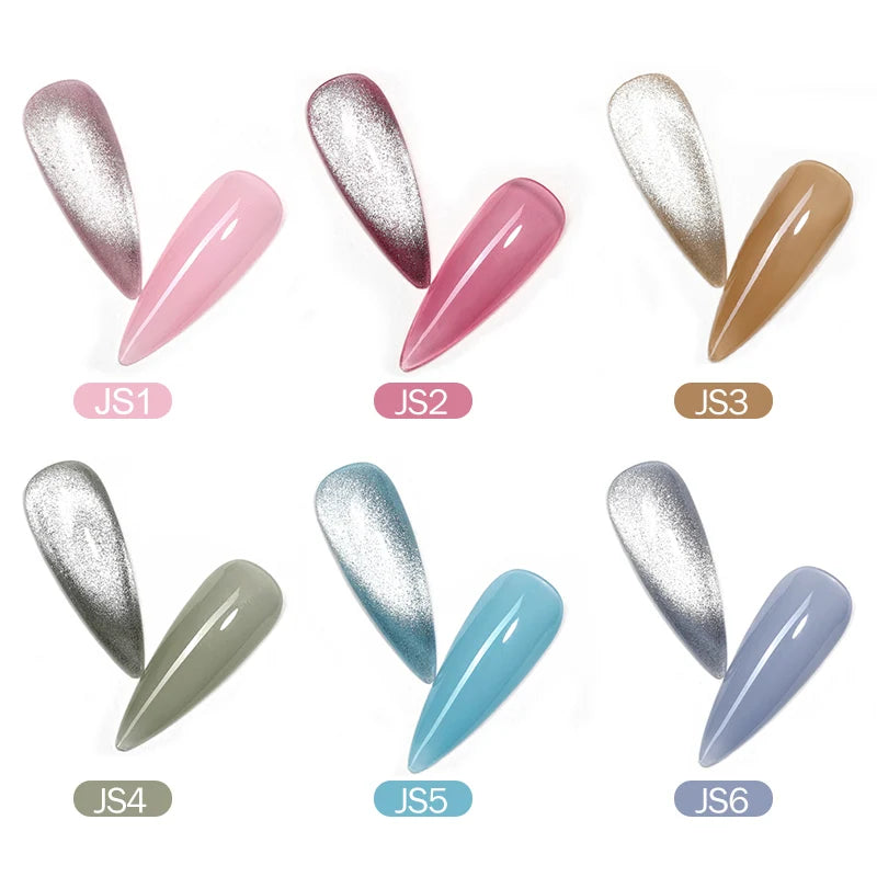 Venalisa Crystal Cat Eye Nail Gel Polish Magnetic Gel Nail Polish 7.5ml Soak Off UV LED Enamel UV Gel SS69