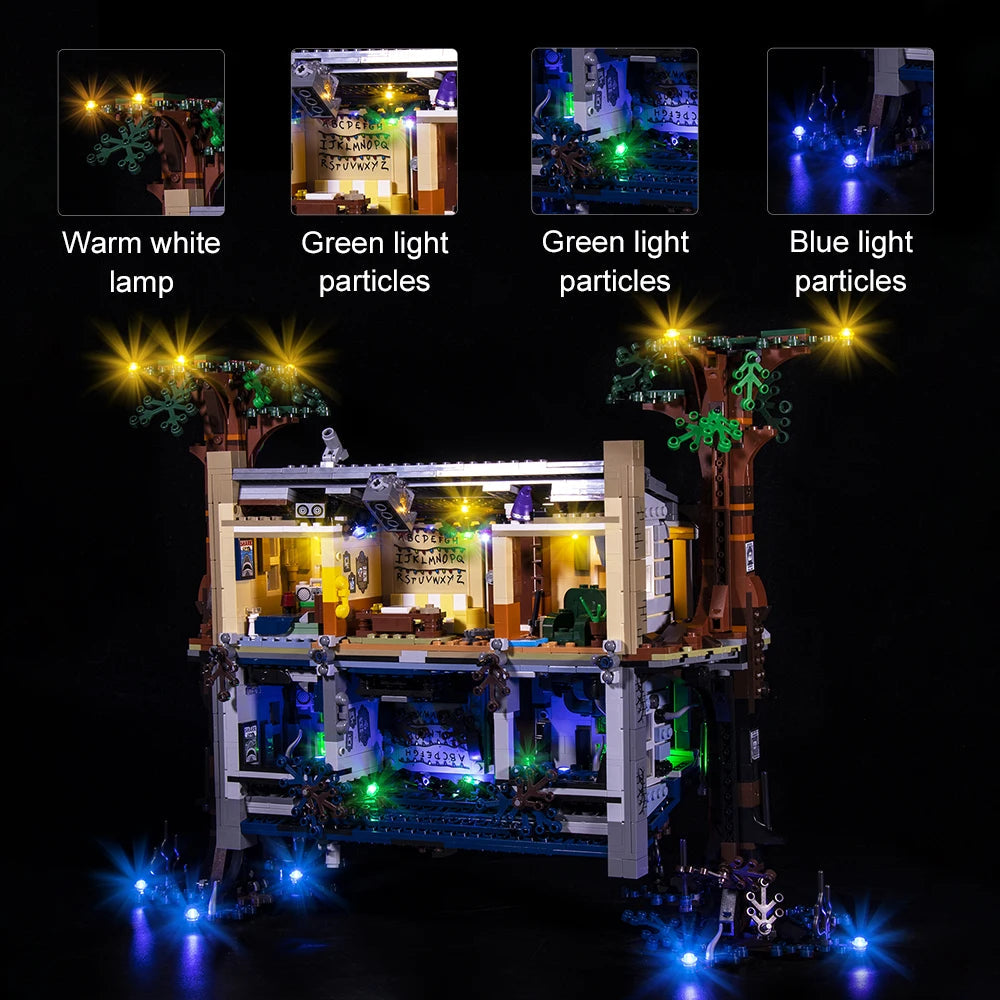 Vonado LED Light Set City 75810 Stranger Things The Upside Down Building Blocks Bricks Set DIY Toys Kit No Model SS69